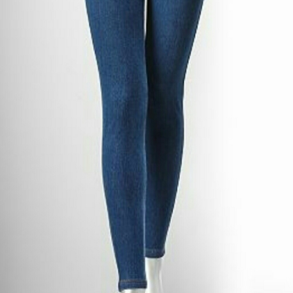 NWT Women's Vera Wang denim rivet leggings